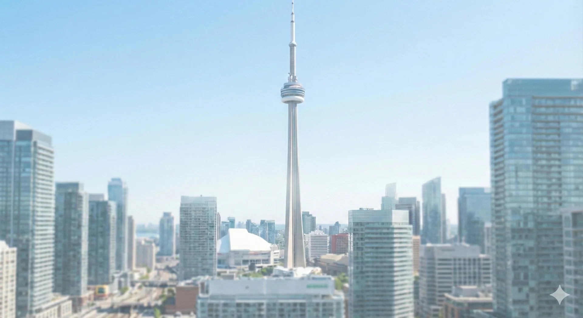 Toronto skyline featuring CN Tower - GTA property management by Northline